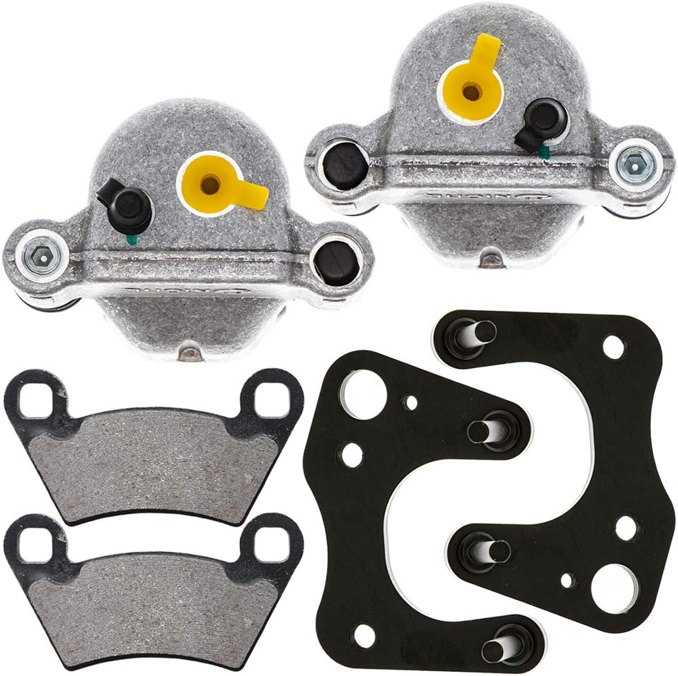 NICHE Front Left Right Brake Caliper Pad Set Pair for 2014-2019 Polaris Ace Ranger 400 500 570 800 1912120 1912119