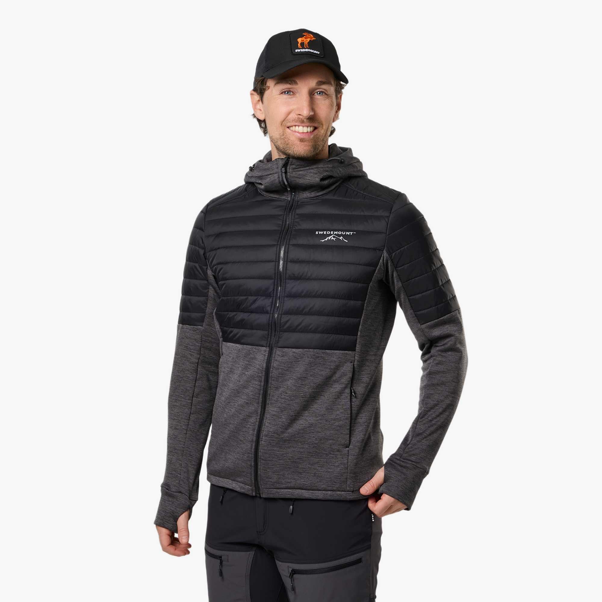 Swedemount Lofoten Hybrid Kurtka II dla mężczyzn Wiatroodporna i oddychająca kurtka outdoorowa