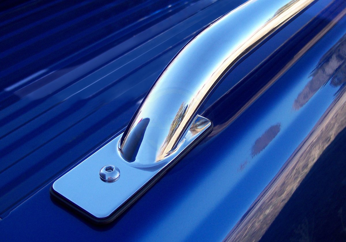 Corrimano Universale In Acciaio Inox Per Cassone Pickup - 1790 Mm, Diametro 50 Mm, Coppia (Lato Guida E Passeggero)