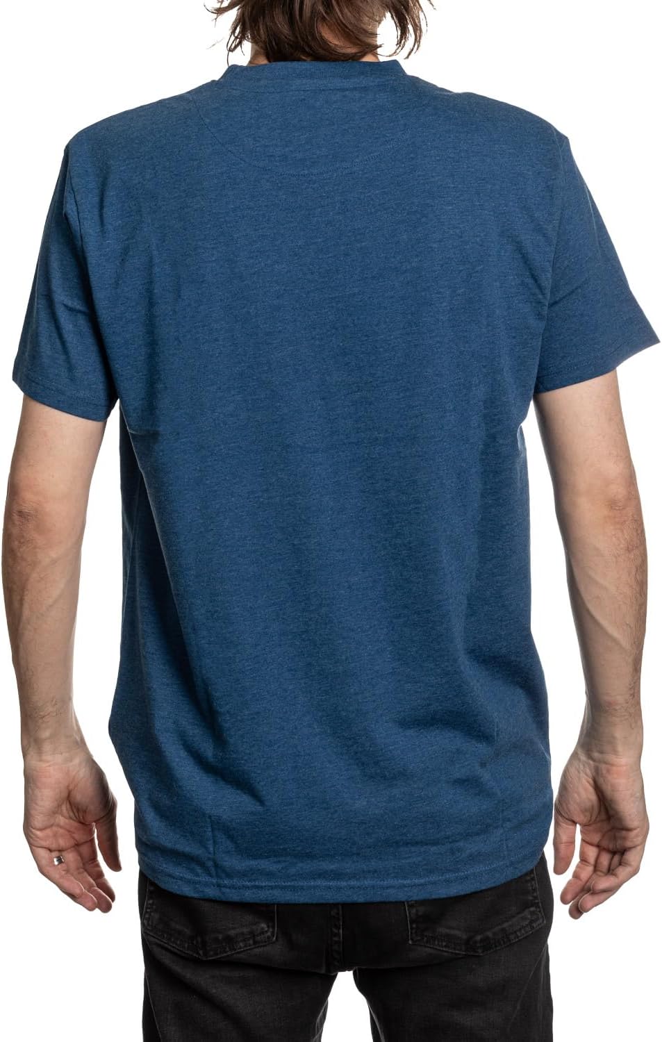 Calhoun NHL Surf & Skate Mens Vintage Style Distressed Heather Tone Rustic T-Shirt - Image 2