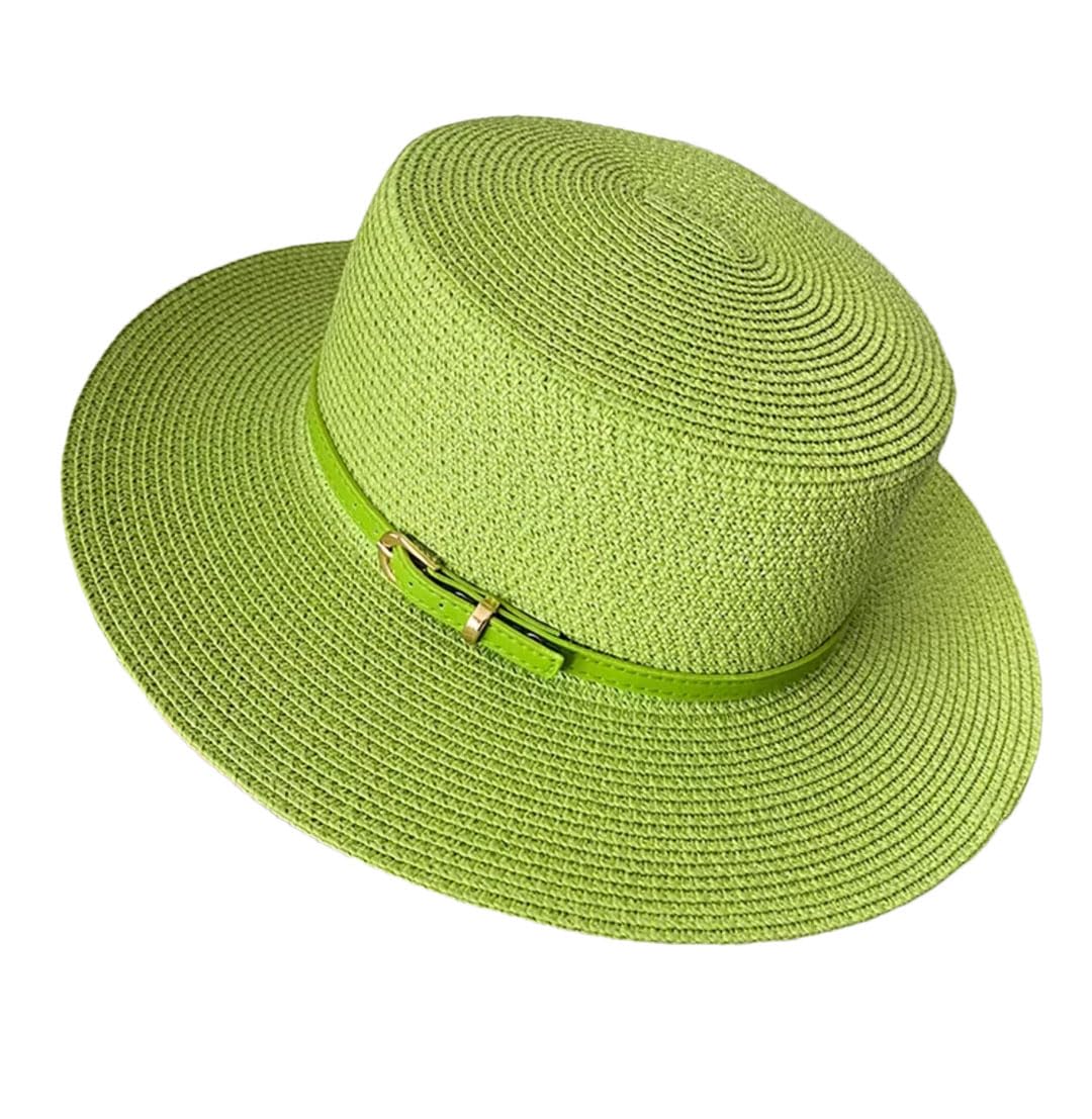 EYRMQWJPC Wide Brim Sun Hat, Women's Summer Straw Hat Wide Brimmed Beach Chain Sun Multicolor(15)