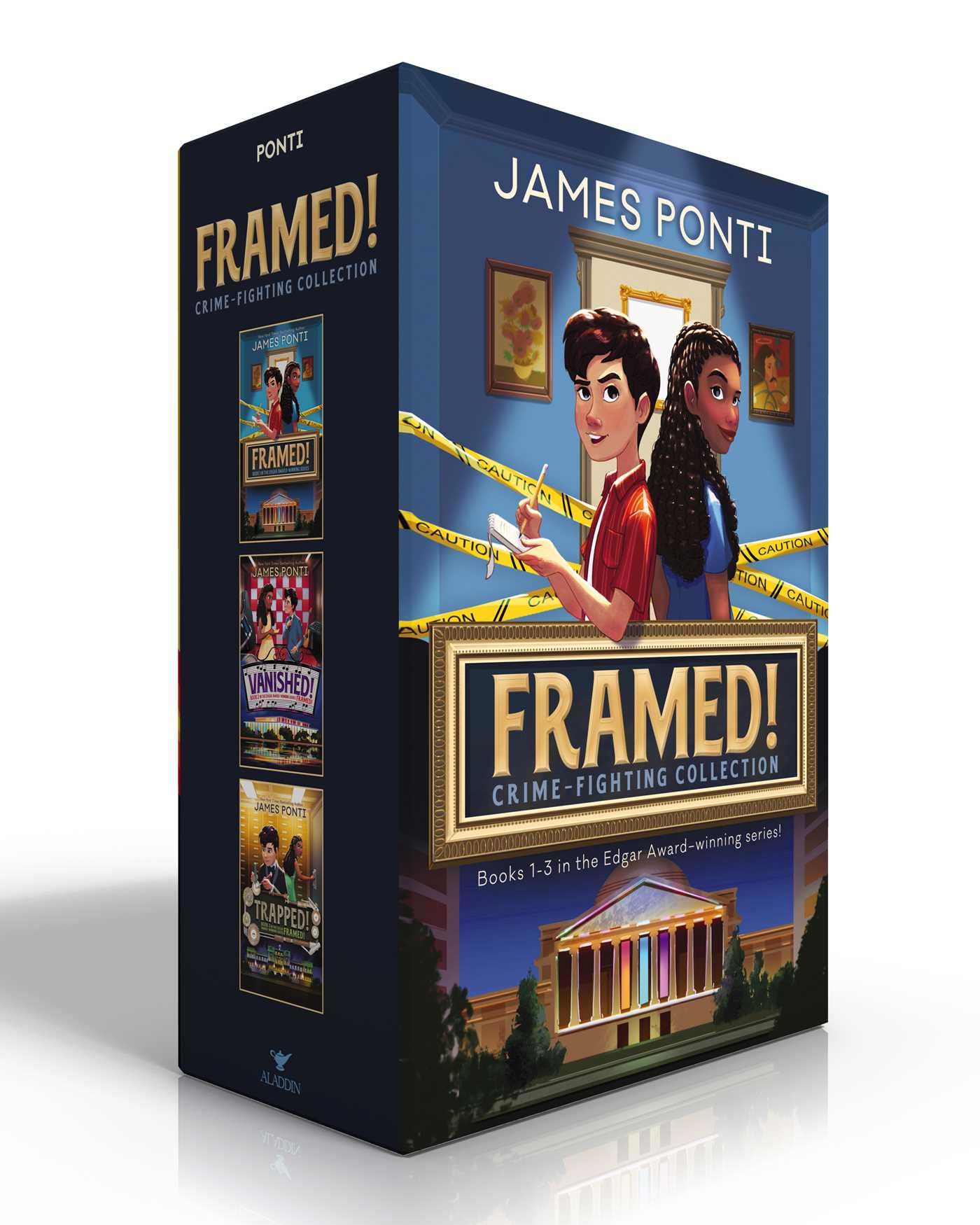 Framed! Crime-Fighting Collection (Boxed Set): Framed!; Vanished!; Trapped!