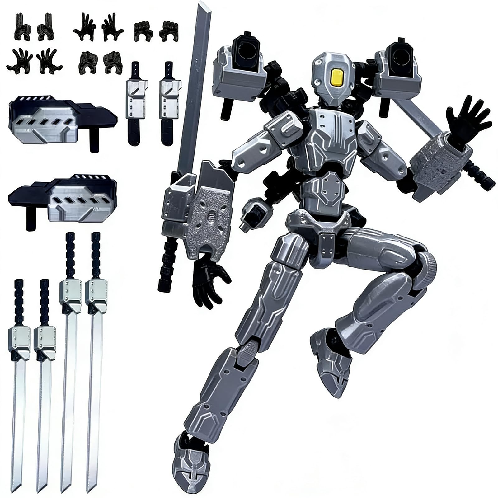 Amazon.com: MMXBGS T13 Action Figure Set, 3D Printed Dummy 13