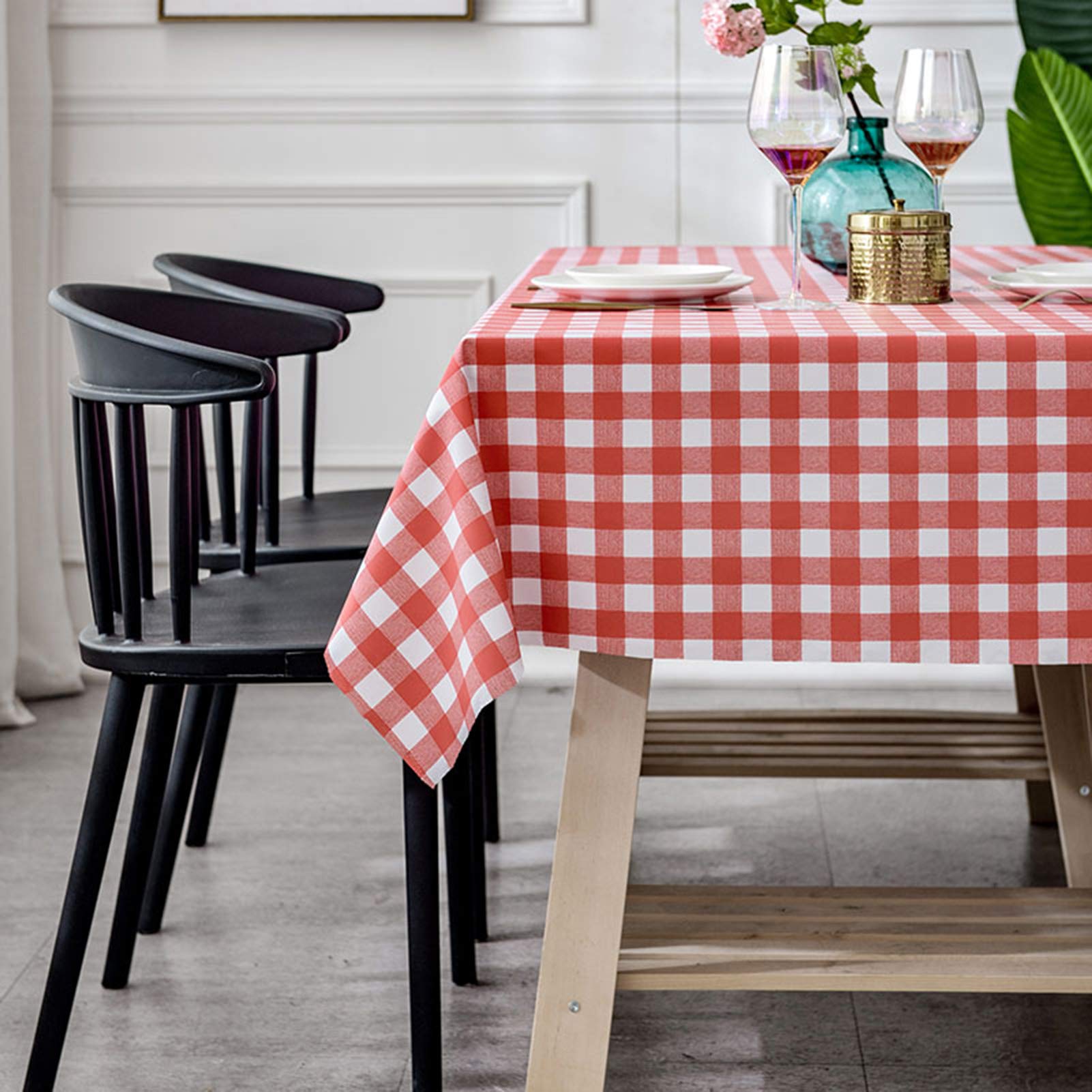 Mantel Antimanchas, Tapete de Mesa Impermeable Adecuado para la Mayoría de Las Mesas Interiores y Exteriores: Cocina, Comedor, Terraza, Jardín, Sala Familiar, Cafetería, Fiesta