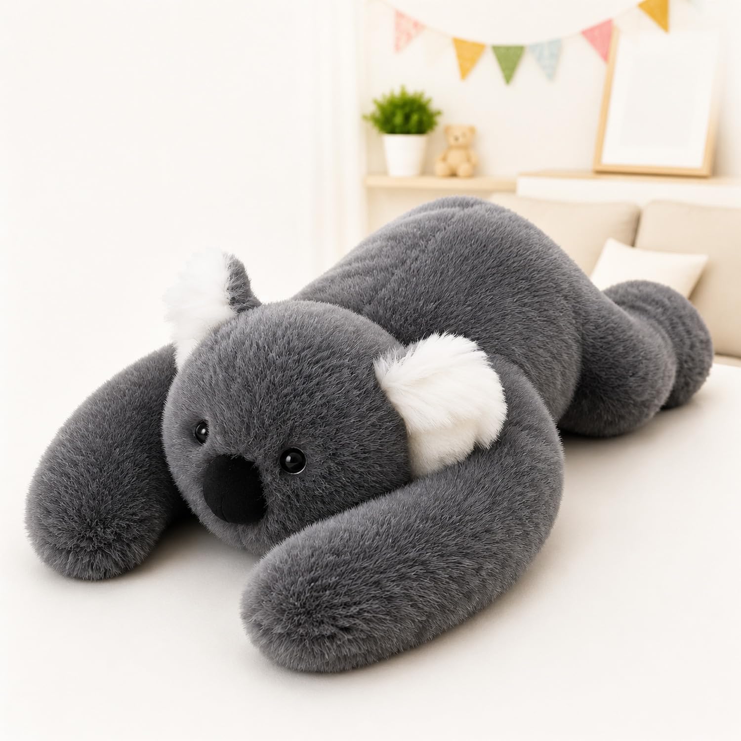 Heyhaho Weighted Plush Animals, Weighted Plush Teddy，Koala：65CM