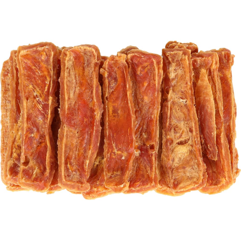 Flamingo Pet Products - Friandise Filets Long de Poulet 500 g pour Chien