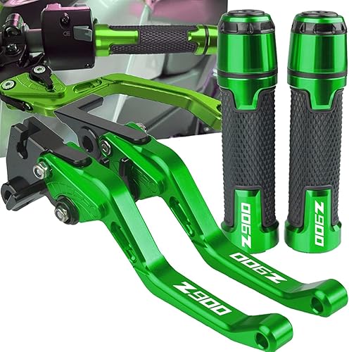 Miniatura 2 de DOUKI Para Kawasaki Z900RS Z900 RS 2018 2019 2020 2021 - Palancas de embrague de freno corto para motocicleta, embrague, empuñaduras, extremos del