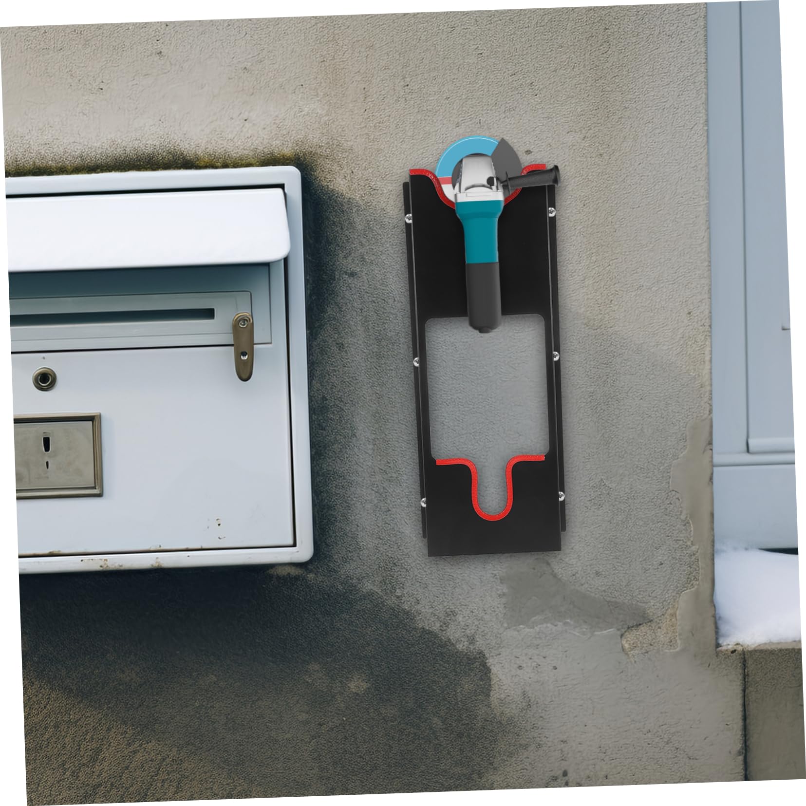 Porta Utensili Per Smerigliatrice Angolare Carbonio Per Accessori Lucidatura e Polimento Organizzatore Per Officina e Casa Design Pratico e Resistente