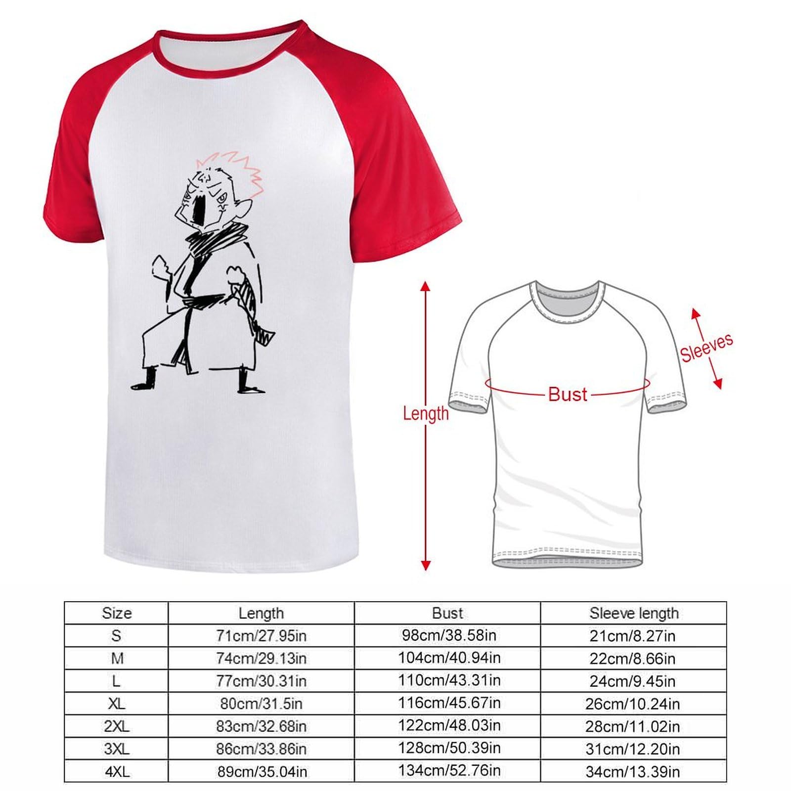 Amazon.co.jp: Tシャツ 呪術廻戦 両面宿儺 メンズ 半袖 夏服 T-Shirt