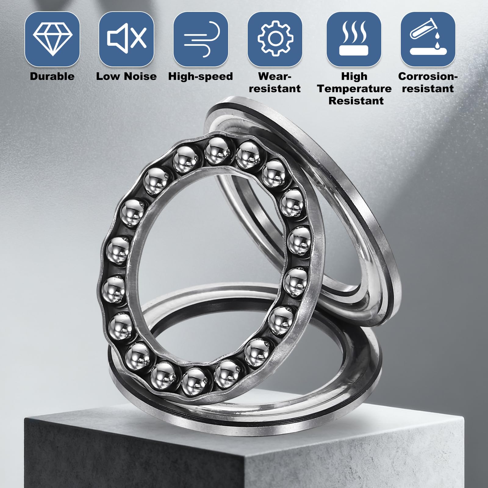 Thrust Ball Bearings - 20mm, 40mm OD -4