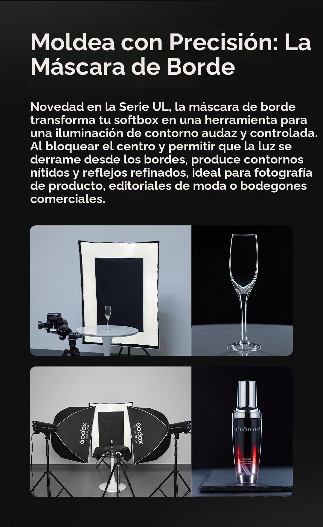 Godox Caja de luz de liberación rápida de 90 cm octagonal con conexión Bowens, caja de luz con paraguas plegable con difusores frontales e interiores desmontables, rejilla de nido de abeja y placa