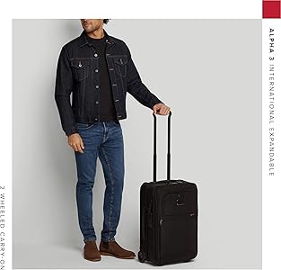 TUMI◯ALPHA3◯インターナショナル・エクスパンダブル・キャリーオン保証付 TUMI スーツケース ALPHA インターナショナル・エクスパンダブル