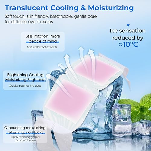 Miniatura 5 de Máscara de ojos de vapor, paquete de 20 unidades, máscara de sueño autocalentable para ojos secos, fatiga, ojeras, cómoda máscara de ojos de