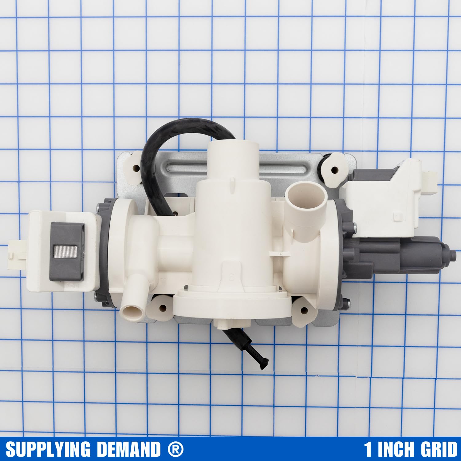 Washer Drain Pump Assembly Replacement For Whirlpool Maytag - Fits WFW5605MW0, WFW5620HW0, MHW5630HC0 & More Models