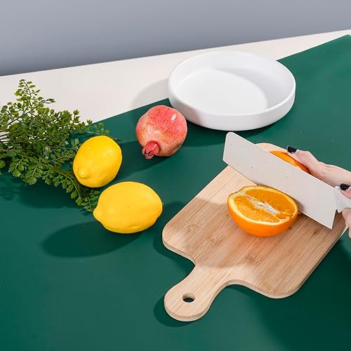 Miniatura 5 de Tapete de silicona extra grande de 36 x 24 pulgadas, resistente al calor, protector de encimera de cocina, manteles individuales gruesos, lavables,