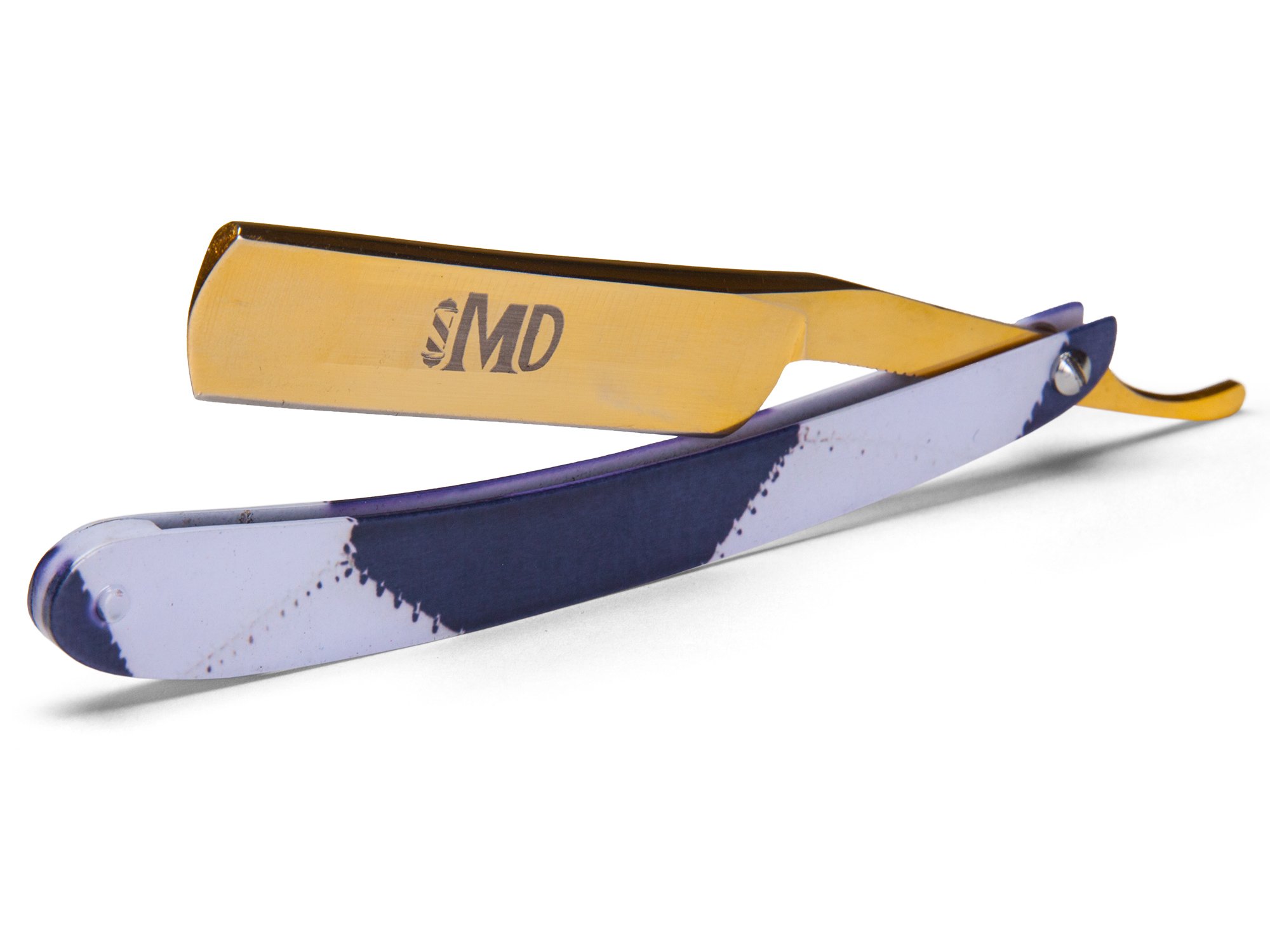 ~SHAVE READY~ MD Soccer Straight Razor (Gold)