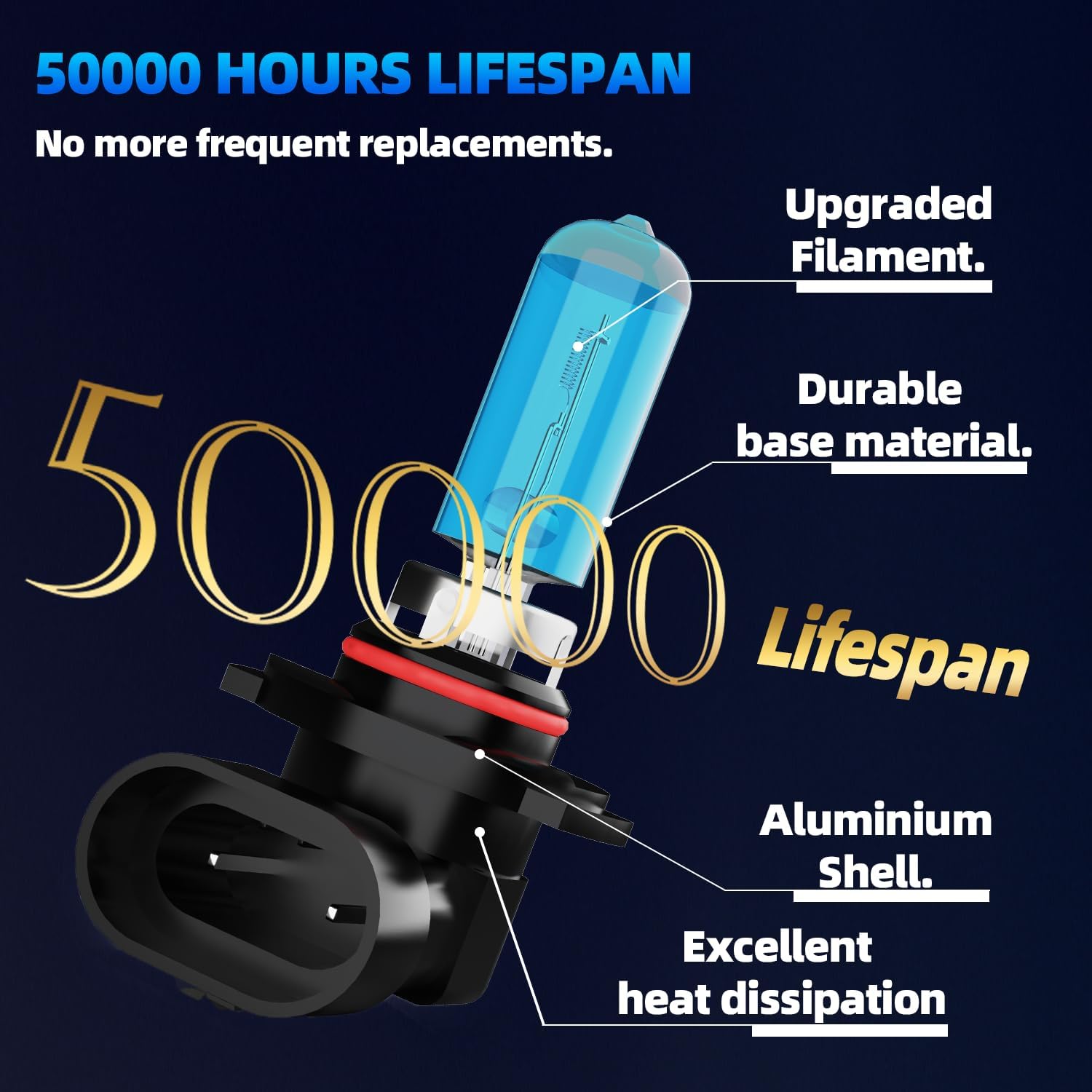 Headlights Fit For 2001-2013 Toyota Corolla Halogen Headlight Bulbs,9005/HB3/H10 High Beam+ 9006/HB4 Low Beam+ License Plate Light Combo,Plug And Play,Pack of 6