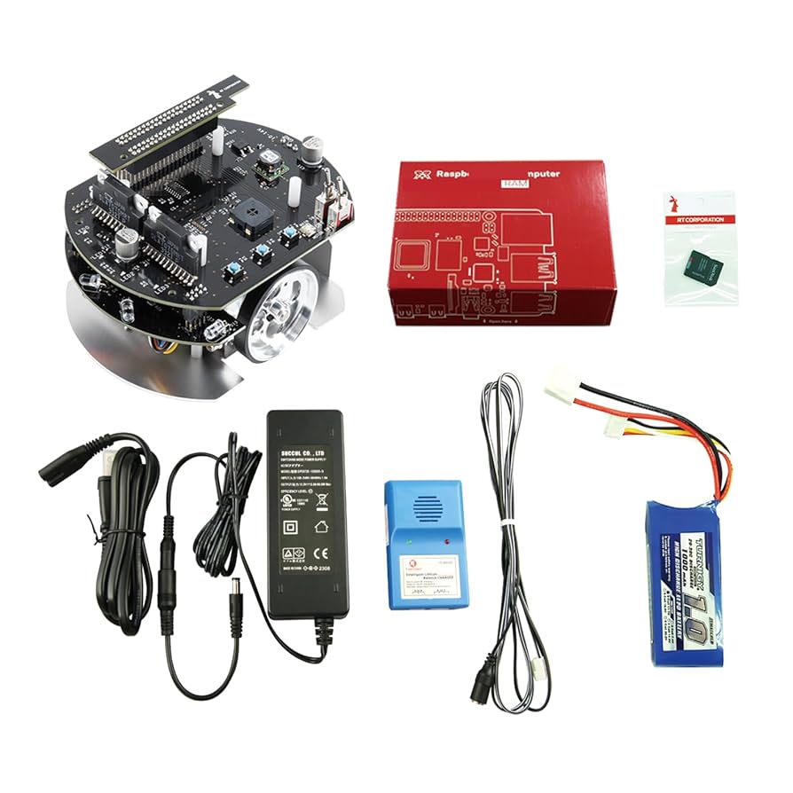 RTマイクロマウスV3とRaspberry Pi 4モニターセット RTマイクロマウスV3とRaspberry Pi 4モニターセット