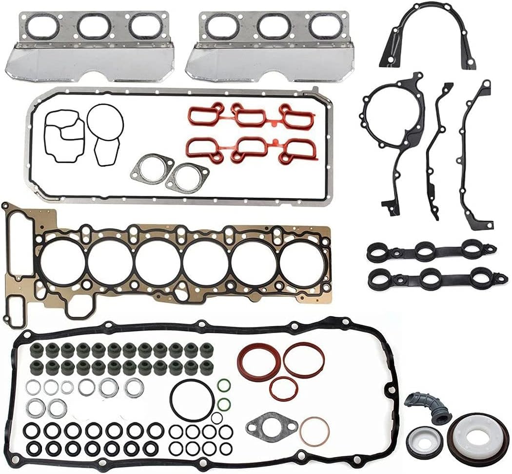 Vincos Cylinder Head Gasket Set HS9325 HS26245PT CS26245 Compatible with 330i 330xi 530i 3.0L L6 2005-2001 325xi 525i 325i 2.5L L6 01-05 330Ci X5 3.0L L6 01-06