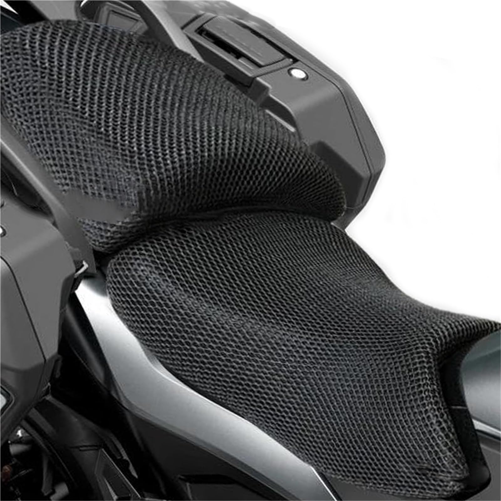 Coussin de protection en maille nid d'abeille flux d'air NT1100 moto nylon
