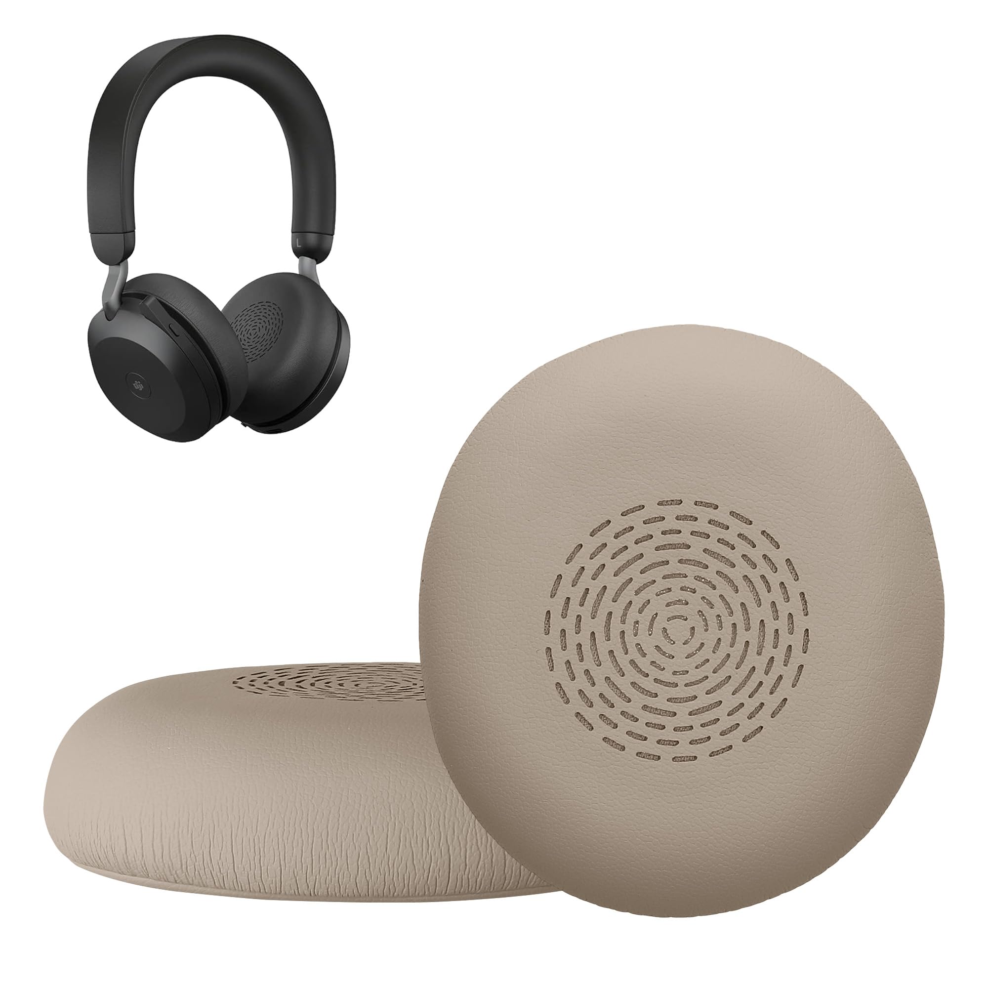 Amazon | kwmobile イヤーパッド Jabra Evolve 2 75 イヤーパッド対応