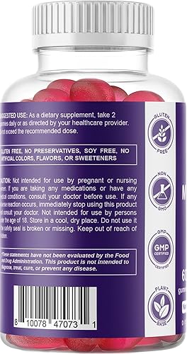 Miniatura 9 de Vitamatic Combo de gomitas de magnesio y melatonina - 60 unidades cada una