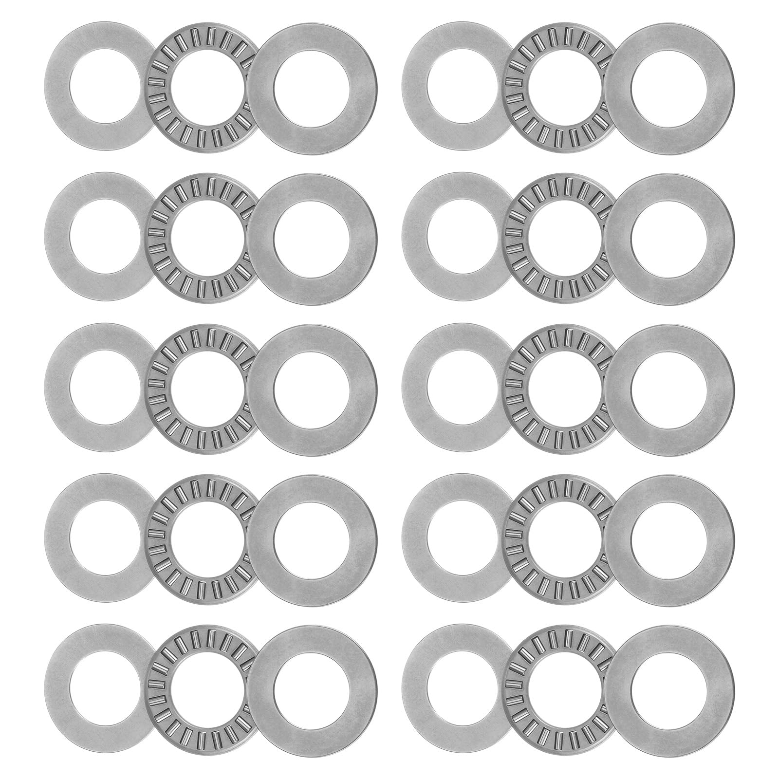 Needle Roller Thrust Bearings - 1/4" Bore -8
