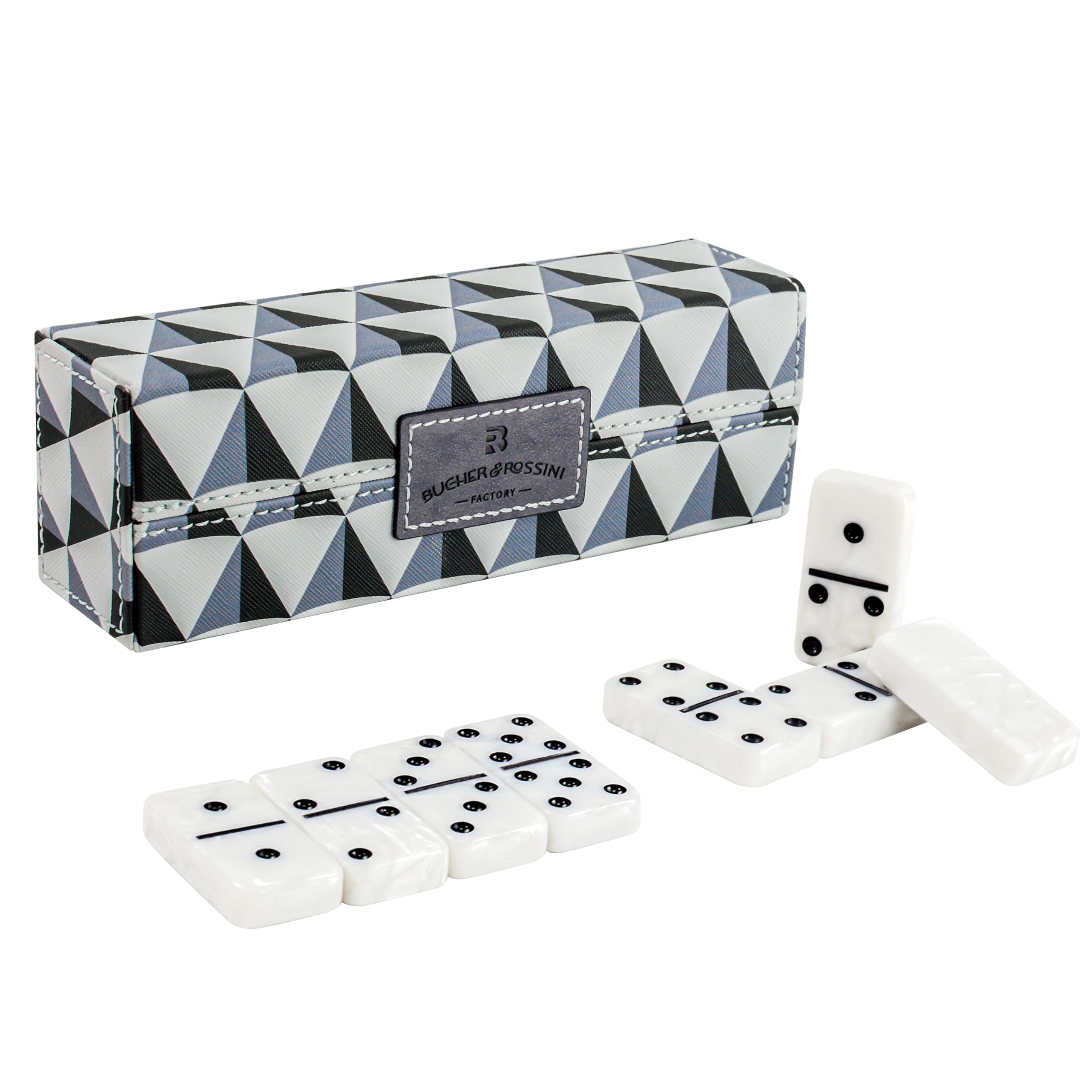 Amazon.com: Vovotuzzi Dominos Set for Adults, Double 6 Domino Set