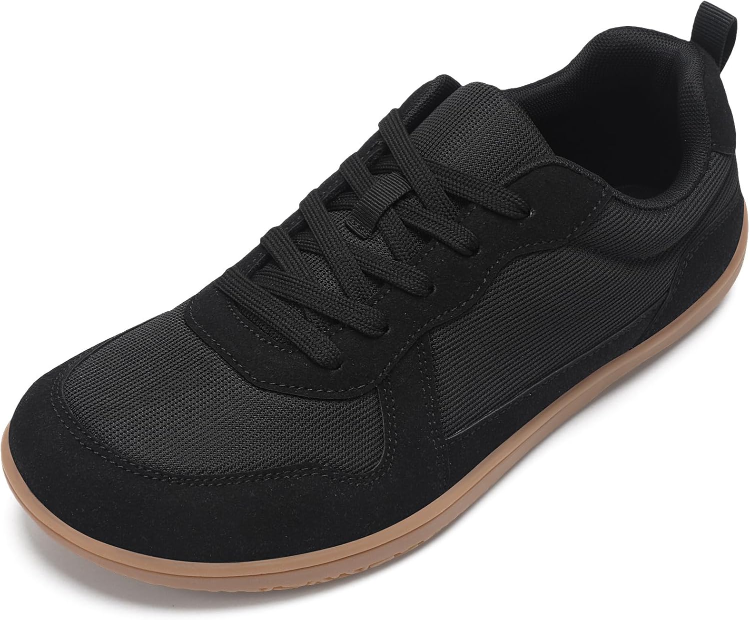 HSQ Barefoot Shoes Men Minimalist Wide Toe Zero Drop Fashion Sneakers Lightweight Barefoot Feel & Breathable for Walking Running All Day Wear