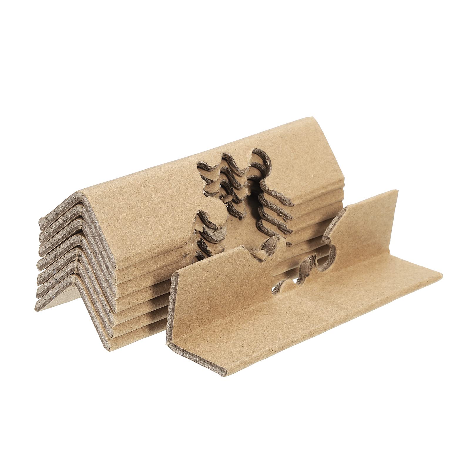 PATIKIL Réglable Carton Coin Protecteur Paquetage Cadre Protecteurs 60x30mm Épais 4mm pour Art, Paquetage, Expédition, Paquet de 50