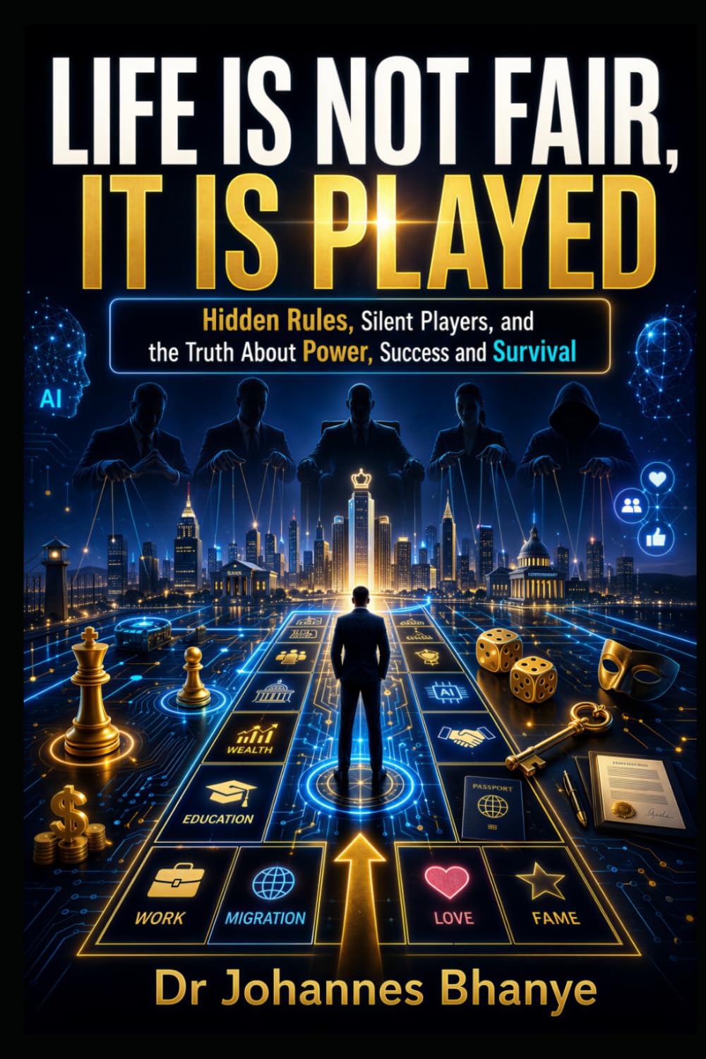 LIFE IS NOT FAIR, IT IS PLAYED: Hidden Rules, Silent Players, and the Truth About Power, Success and Survival