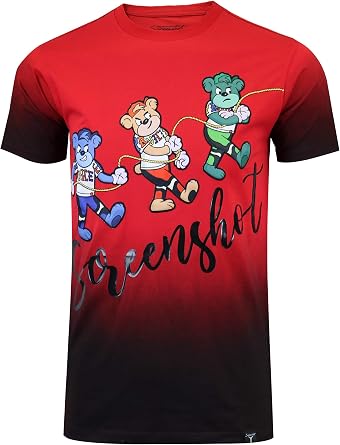 SCREENSHOT Mens Hipster Hip-Hop Premium Technique Tees - Stylish Longline Urban Streetwear Latest NYC Fashion T-Shirts