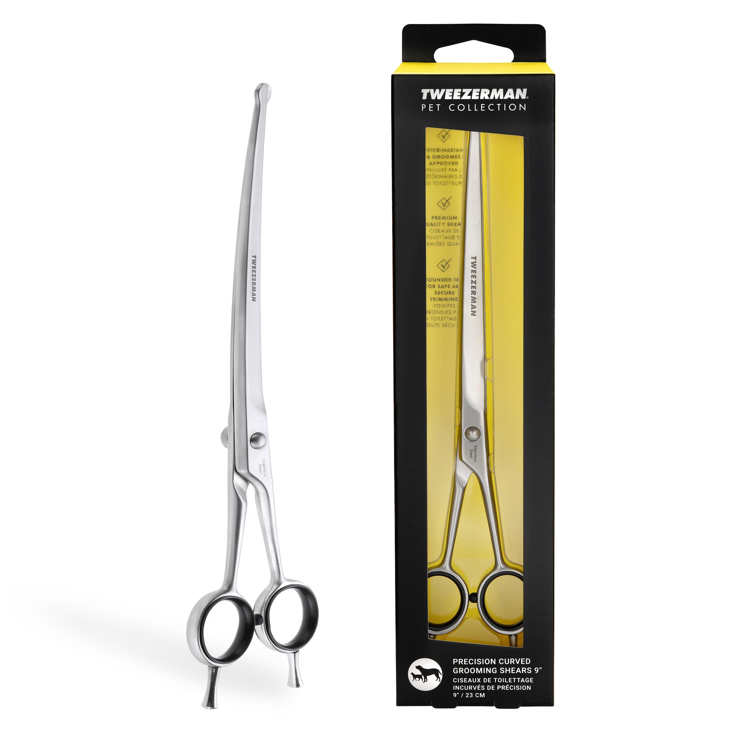 Tweezerman 9-inch Pet Grooming Shears