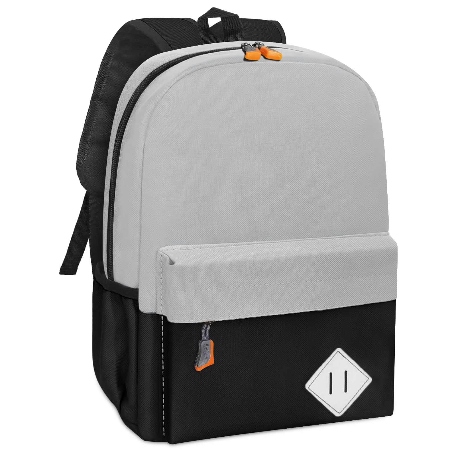 Little Kids Backpack for Girls Boys - Toddler Preschool Backpack School Bag Cute Kindergarten Backpack for Aged 3-6, Grey Black