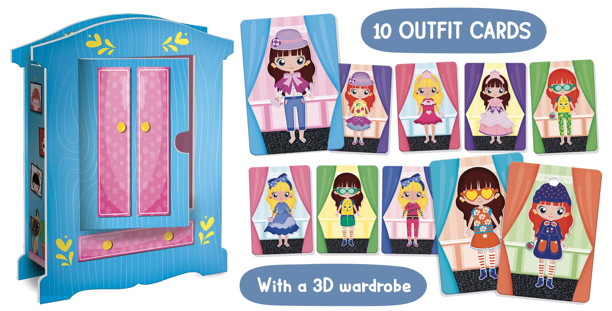 Lisciani Giochi - Montessori Wood Magnetic fashion doll - 4