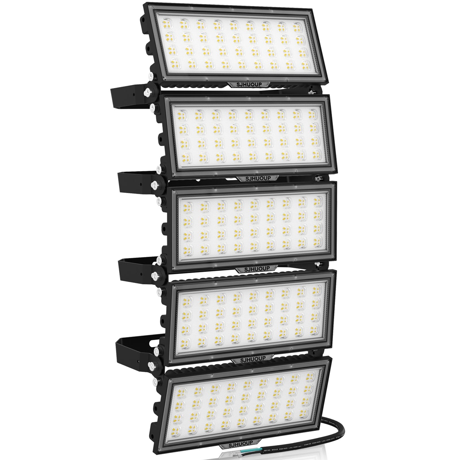 500w stadium lights outdoor led flood light 65000lm,3000w equivalent 6500k super bright led arena lights,ip67 waterproof commercial area lighting,for backyard,sports fields,stadium