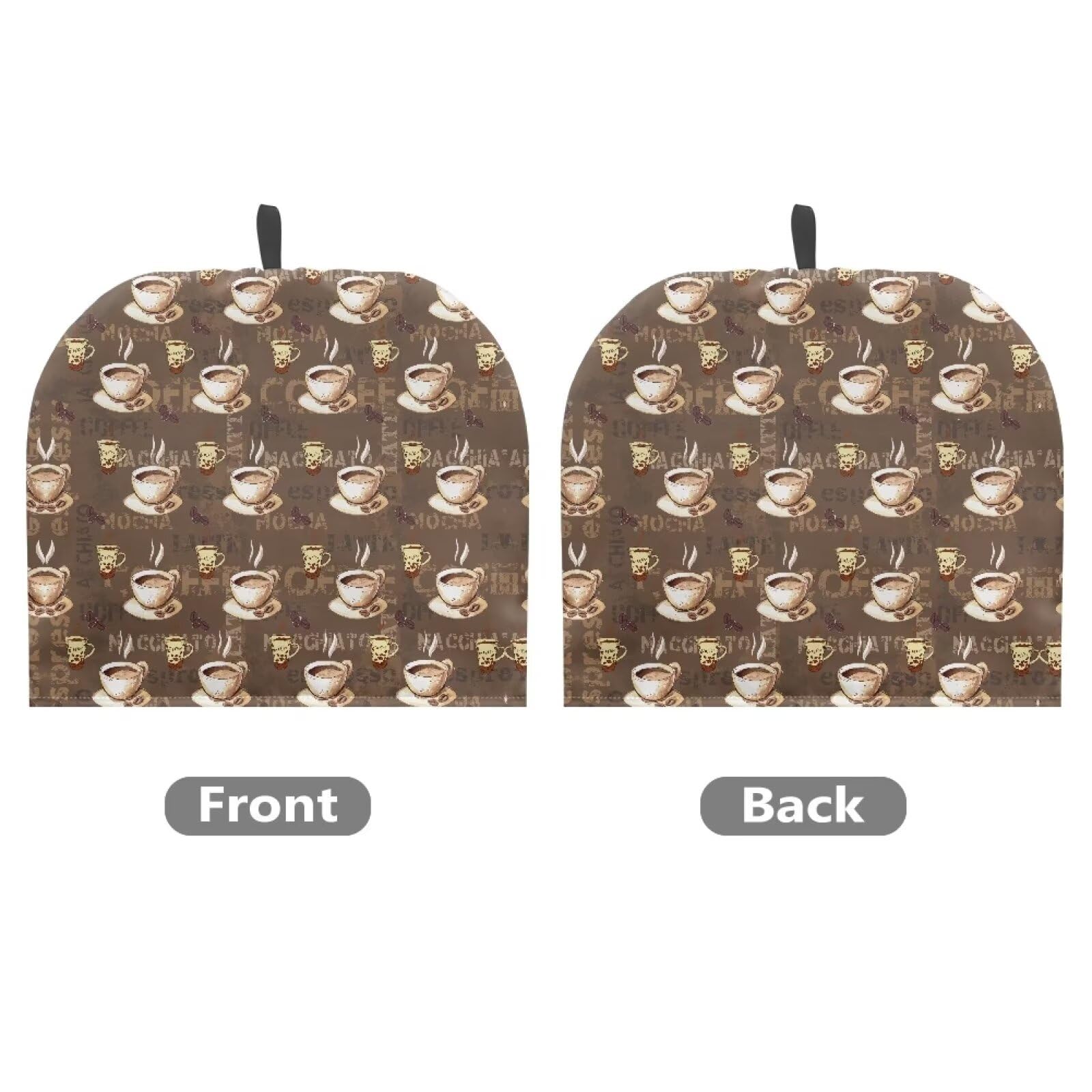 Mintulipy Coffee Pattern Tea Cozy Tea Cozy Insulated Teapot Covers Keep Warm Decorative Tea Cozy for Mug for Kitchen Table Hotel Tea Party Restaurant Indoor