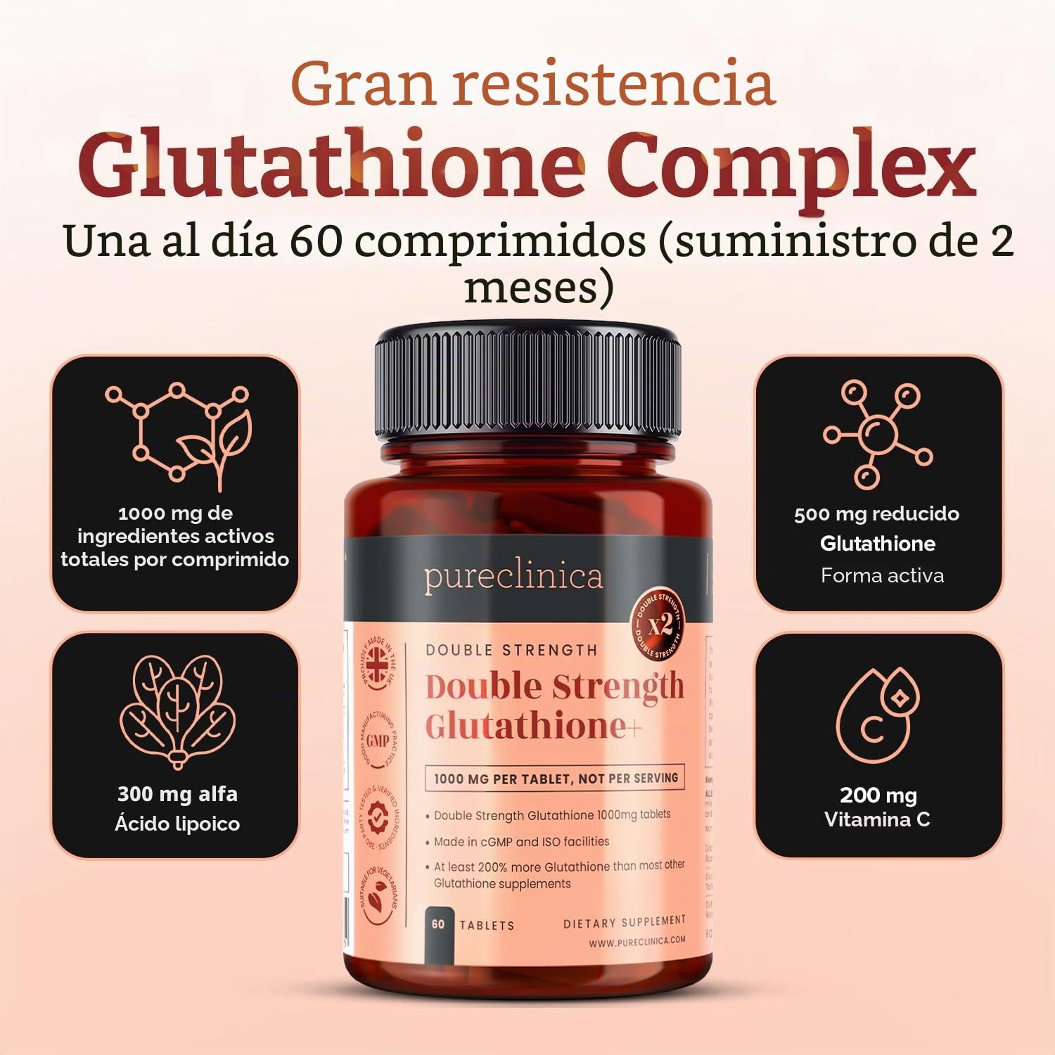 double strength glutathione with ALA and Vit C Glutathione is an antioxidant which is found in all the cells in our body Buy Glutathione Supplement Online |