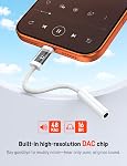 USB C à 3.5mm Adaptateur de casque Jack 2 Faites votre valise pour femme, USB C à 3.5mm Adaptateur audio pour casque compatible avec iPhone 17/16/15, iPad Pro, Galaxy S25 S24 S23 Ultra, Pixel 10/9/8