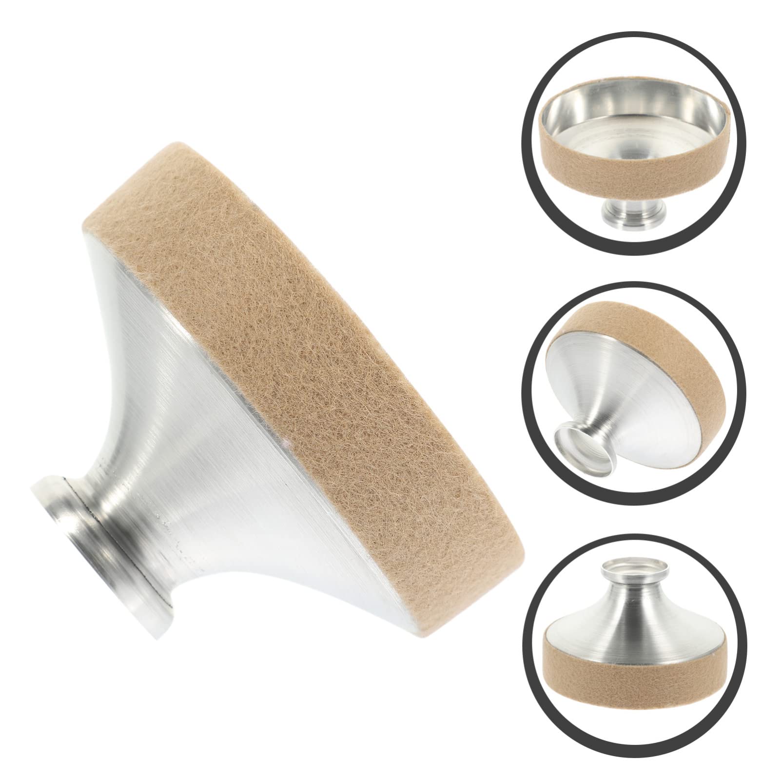 ibasenice 4piezas Silenciador De Saxofón De Aluminio Accesorio Práctico Para Ruido Prácticas Musicales Fácil Instalación y Uso Para Músicos