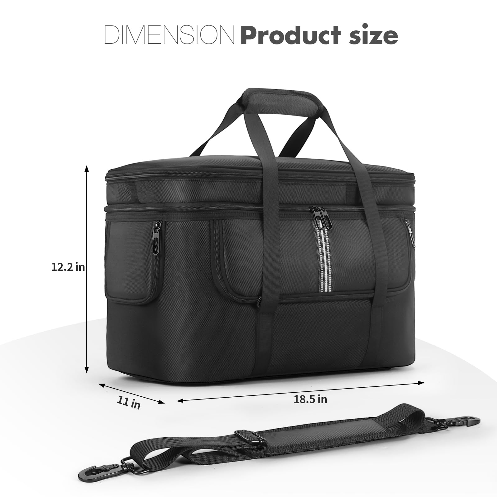 DJI Power 1000 V2 Power Station Custodia da Trasporto Borsa da Viaggio con Tracolla e Tasche