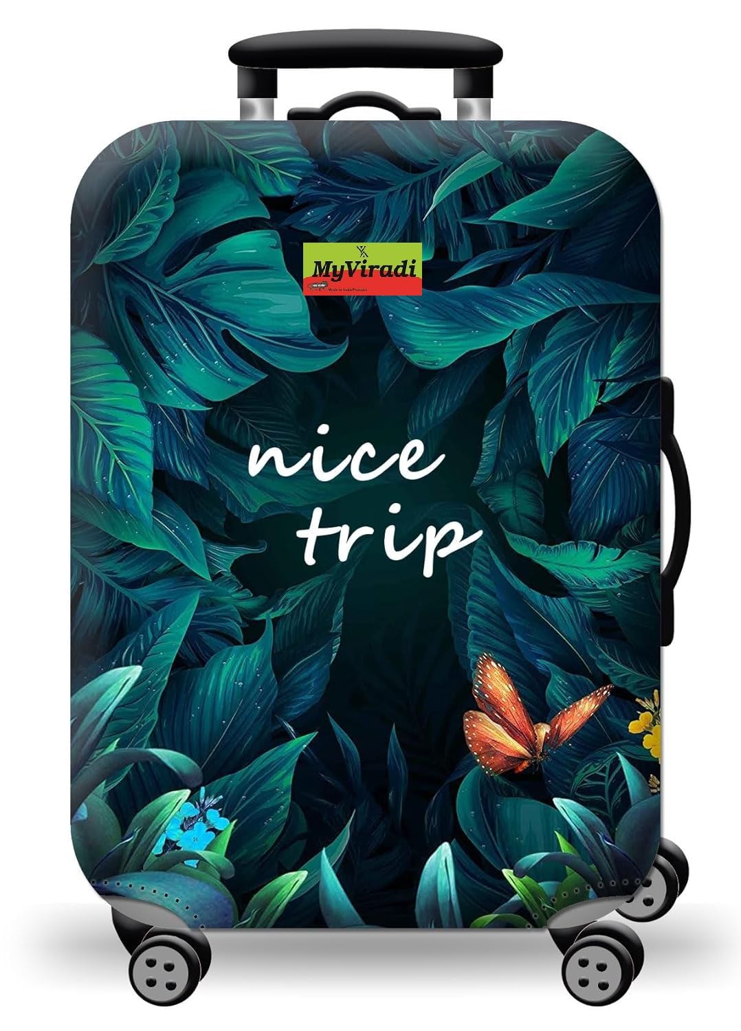 Luggage Cover Trolley Travel Covers, Washable Dust Proof Anti-Scratch Suitcase Protector for All Brand (Suitable for 63 CM)