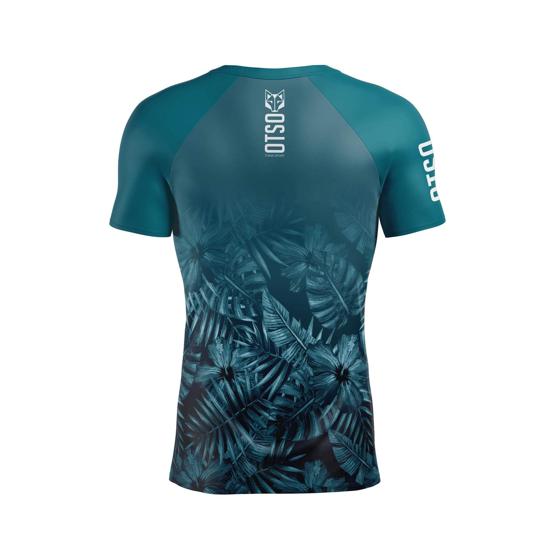 OTSO THINK SPORT Herren Short Sleeve Shirt Tropical Green