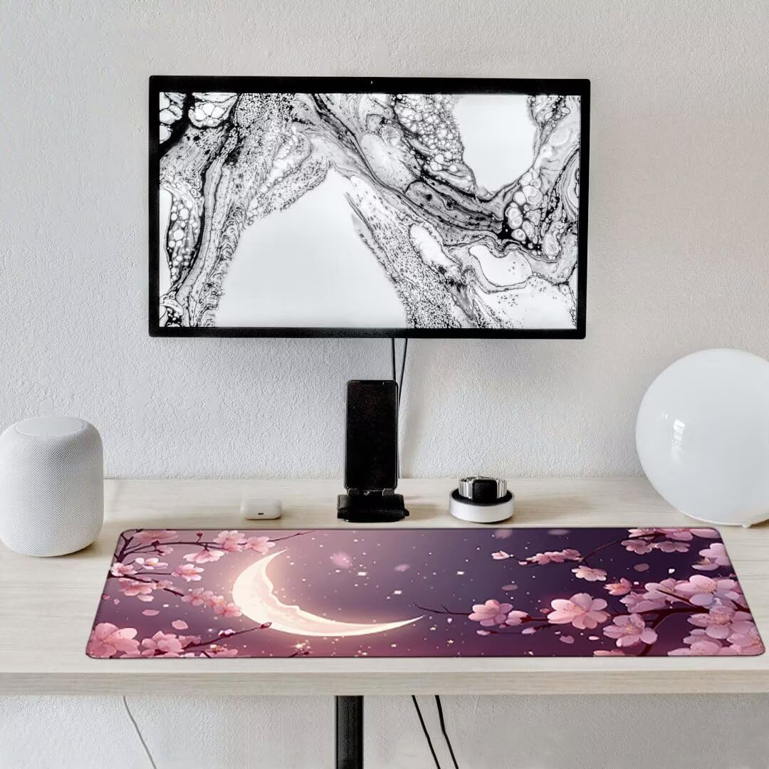 Podkładka pod mysz, podparcie nadgarstka, podkładka pod mysz z antypoślizgową gumową podstawą, ergonomiczna podkładka pod mysz do komputera, laptopa, domowego biura, kompatybilna z myszami laserowymi