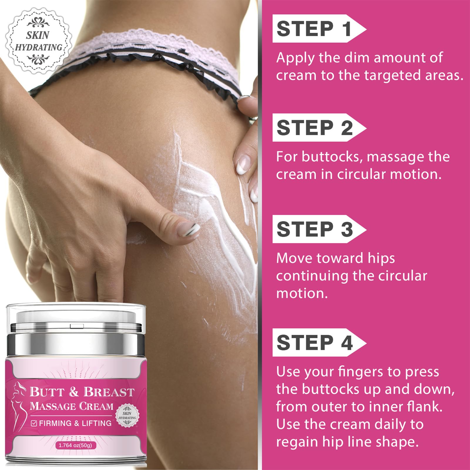 13 Crème d'amélioration de la Poitrine, 50g Crème Augmentante et Hydratante pour la Poitrine, Crème Raffermissante Et Lifting Pour Les Seins Crème De Massage Du Sein Crème