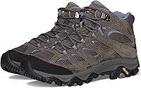 Merrell Women's Moab 3 Mid Waterproof Hiking Boots - Bestselling Comfort, Grip & Durability for Trails