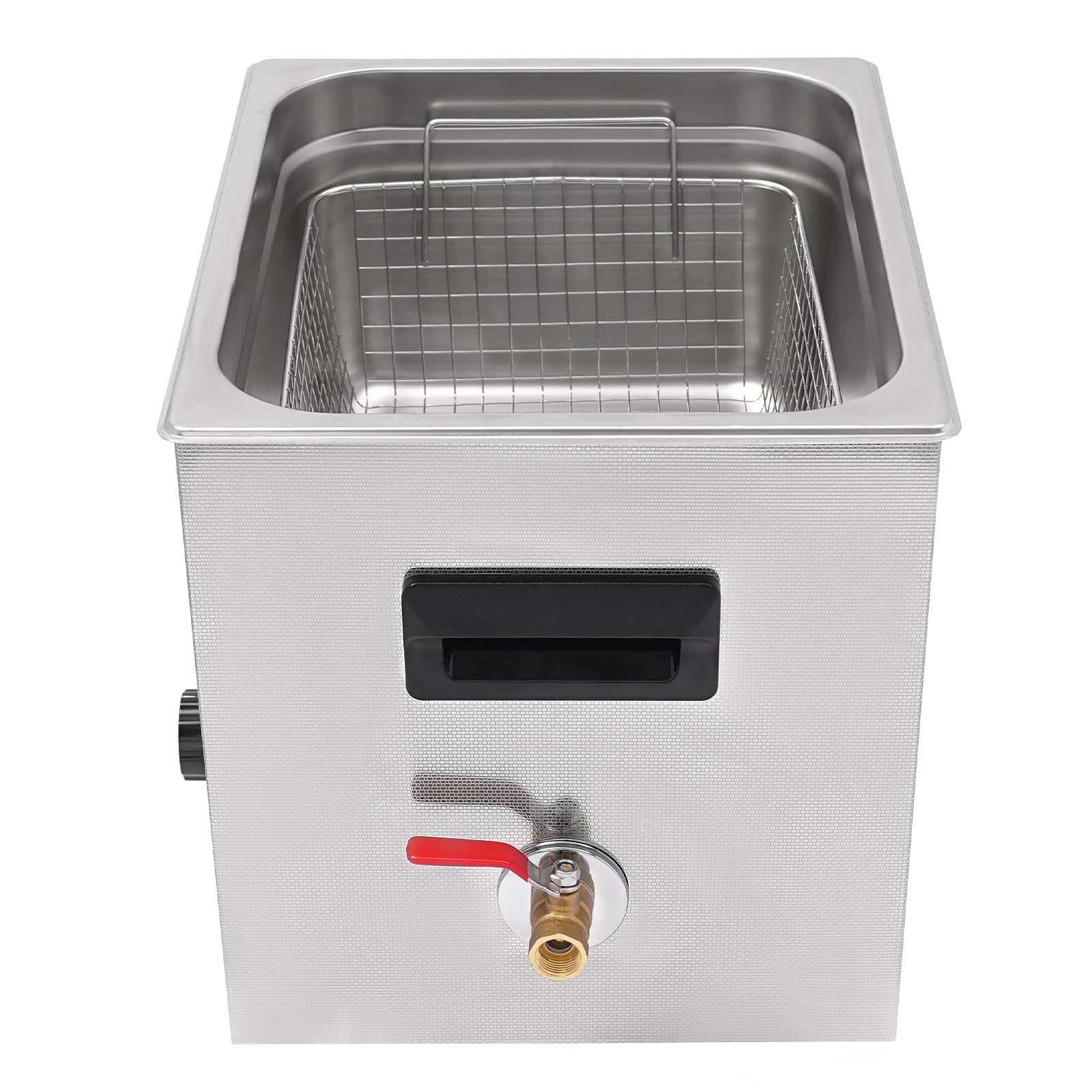 Máquina de limpieza ultrasónica, máquina limpiadora ultrasónica - Tanque de baño digital industrial con calentador y temporizador para joyería, gafas, instrumental dental, equipo médico, ace