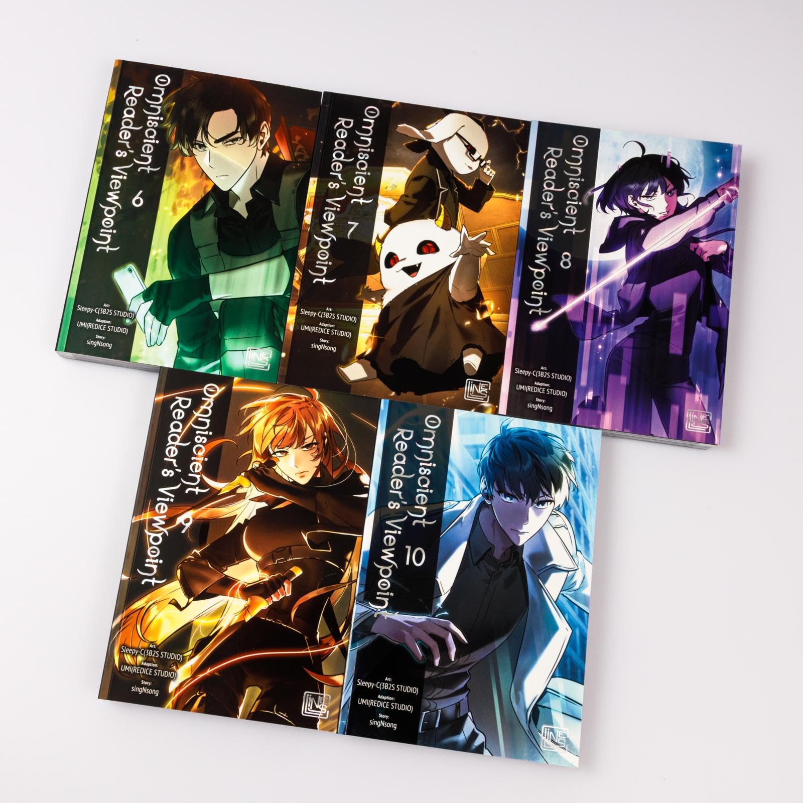 Omniscient Reader's Viewpoint - Bände 6-10 im limitierten Sammelschuber mit Extras: Survival-Fantasy-Manhwa inkl Extras und Photocards für Band 9 und 10