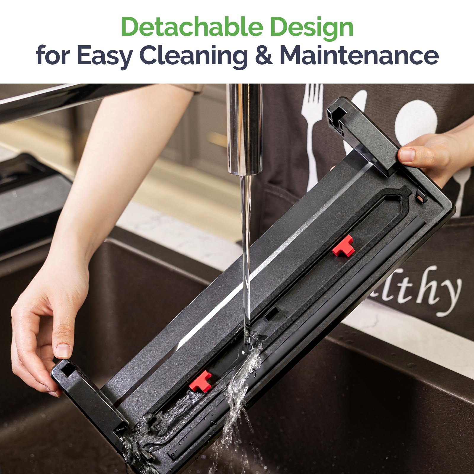 GERYON Vacuum Sealer, Automatic Food Vacuum Sealer Machine, Dry & Moist