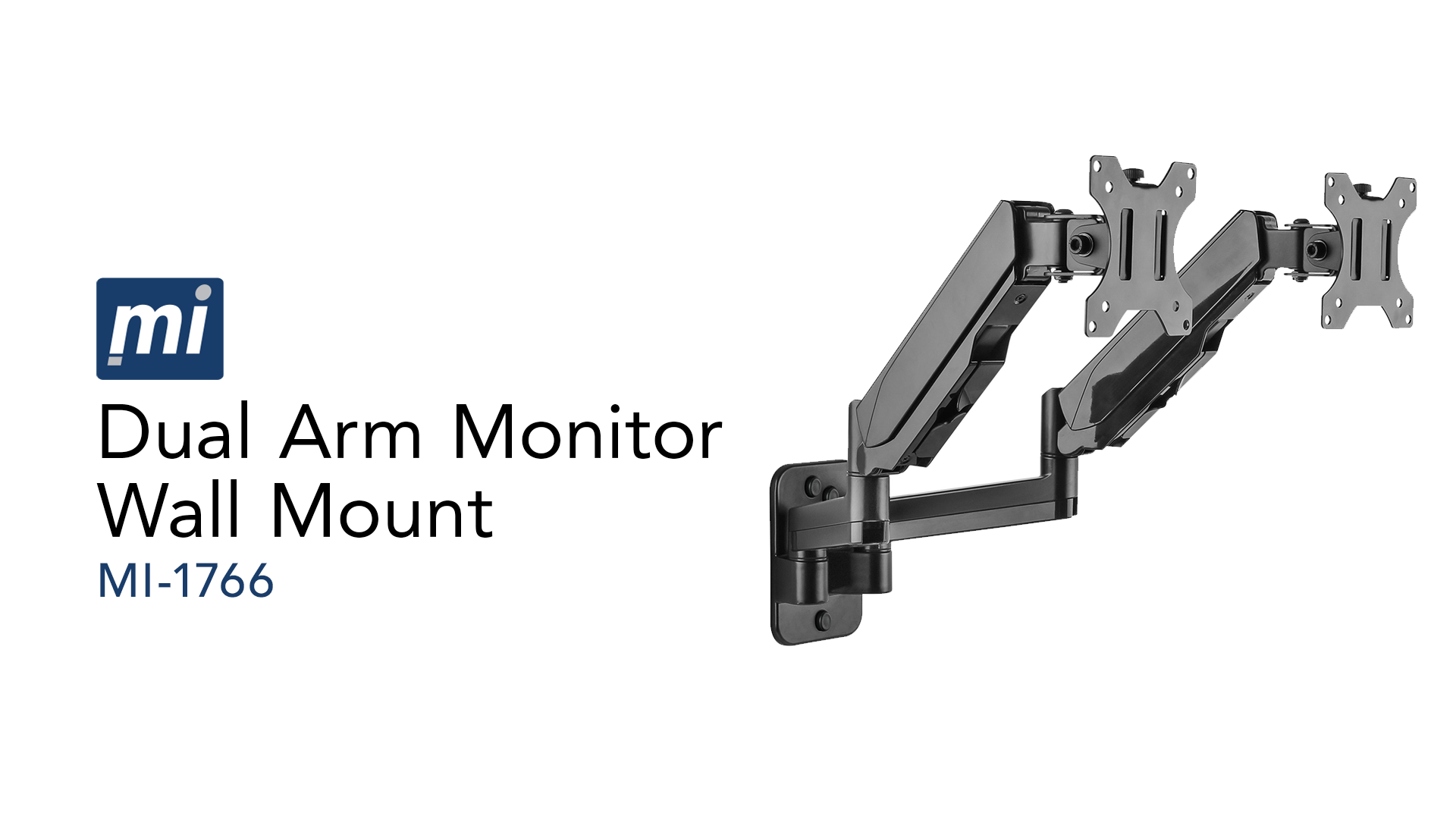 Amazon.com: Mount-It! Dual Monitor Wall Mount Bracket